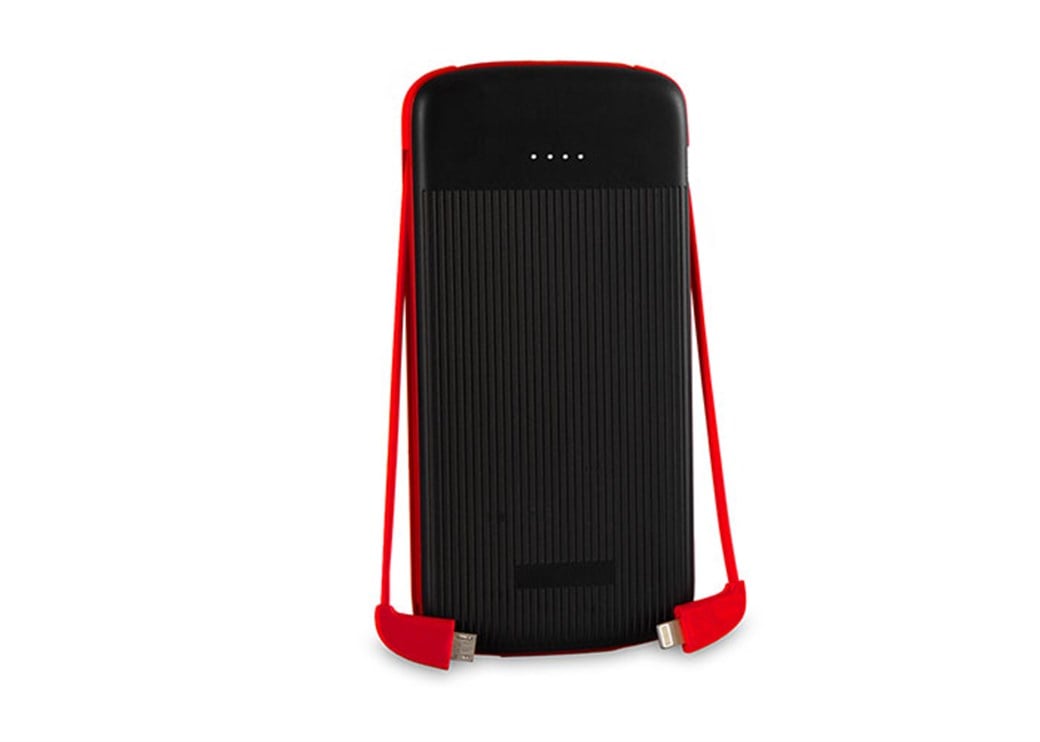 S-link IP-1012 10000mAh Powerbank Siyah/Kırmızı Ta