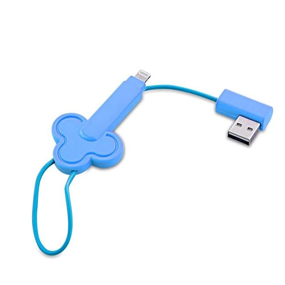 S-link IP-300 Mavi iPhone 5/6 to Usb Çevirici Kabl