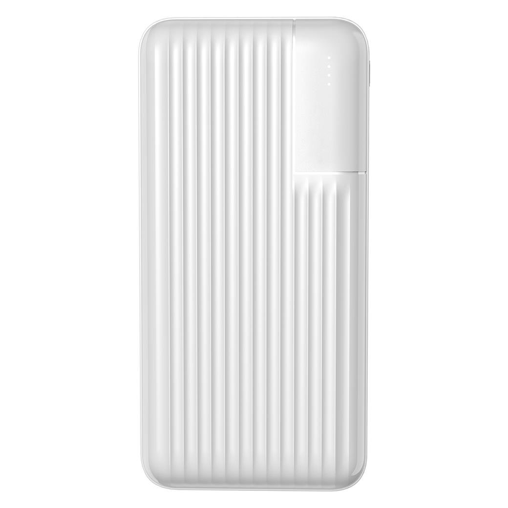 S-link P201 20000mAh PRM Micro+Type-C+USB Beyaz Taşınabilir Pil Şarj Cihazı Powerbank