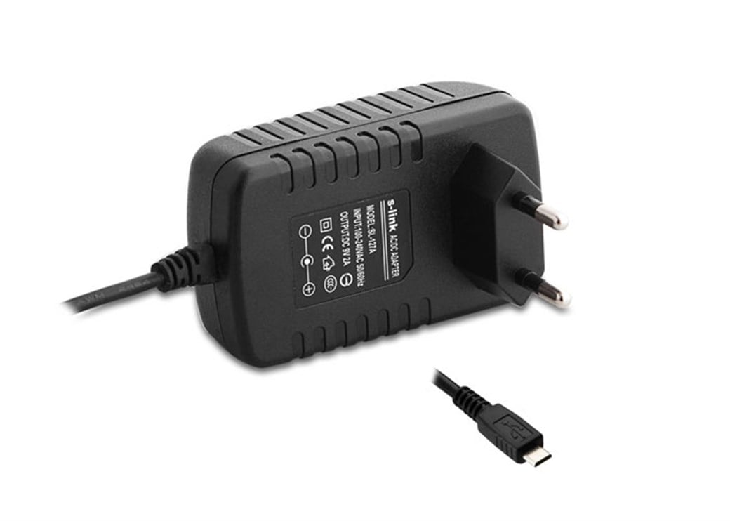 S-LİNK SL-127E 5V 2A MICRO USB TABLET TEL ADAPTÖR