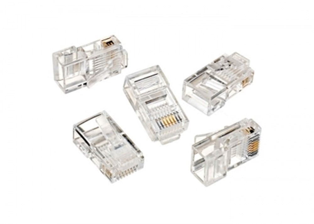 S-link SL-6P4C RJ11 4'lü 100'lük Paket Telefon Jac