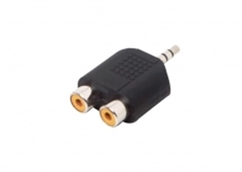 S-link SL-DC214 3.5 to 2 RCA F Stereo 25'li Paket 