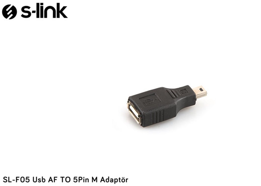 S-link SL-F05 Usb AF TO 5Pin M Adaptör