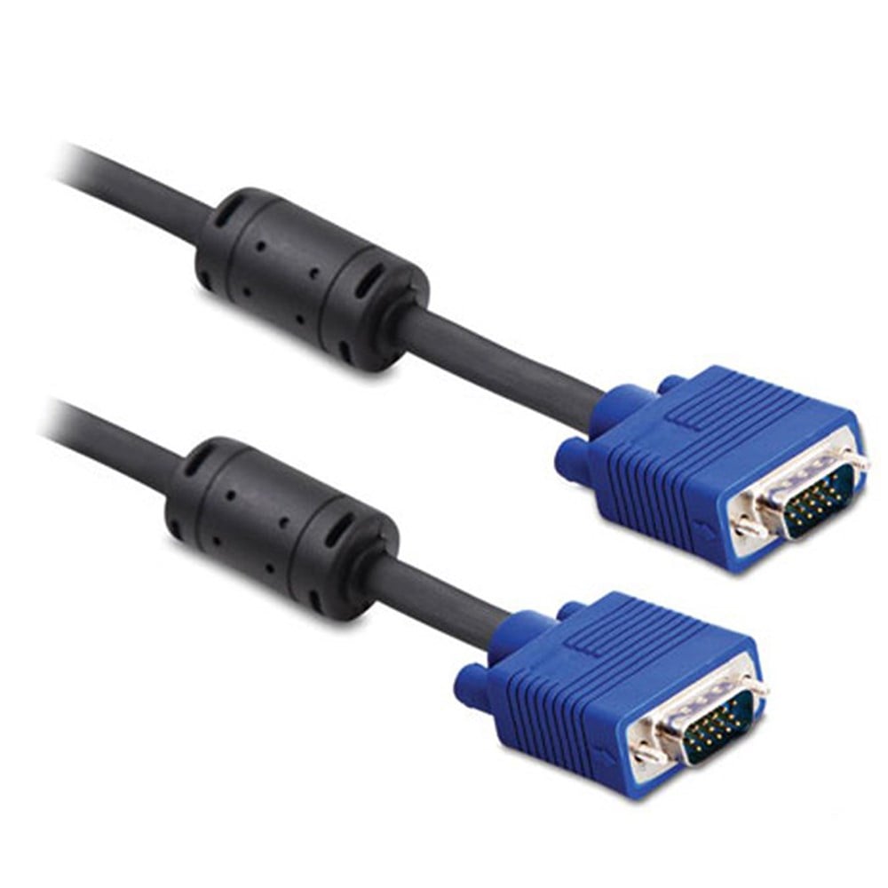 S-link SL-VGA20 VGA 20m Projeksiyon Data Siyah Kab