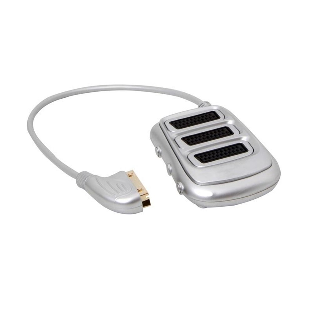S-link SLX-SC33 SCART to 3 SCART Çoklayıcı Gümüş N