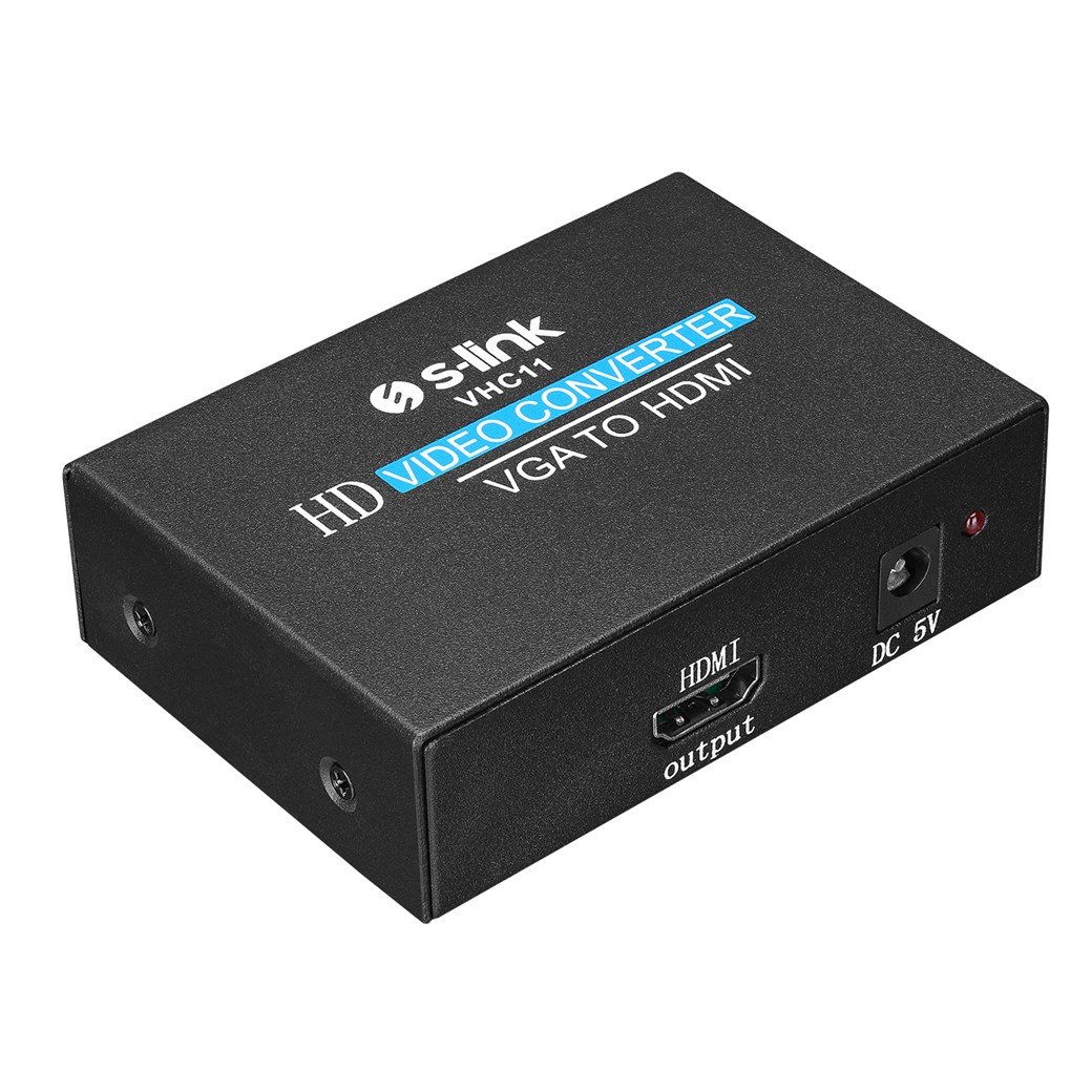 S-Link VHC11 VGA To HDMI Dönüştürücü