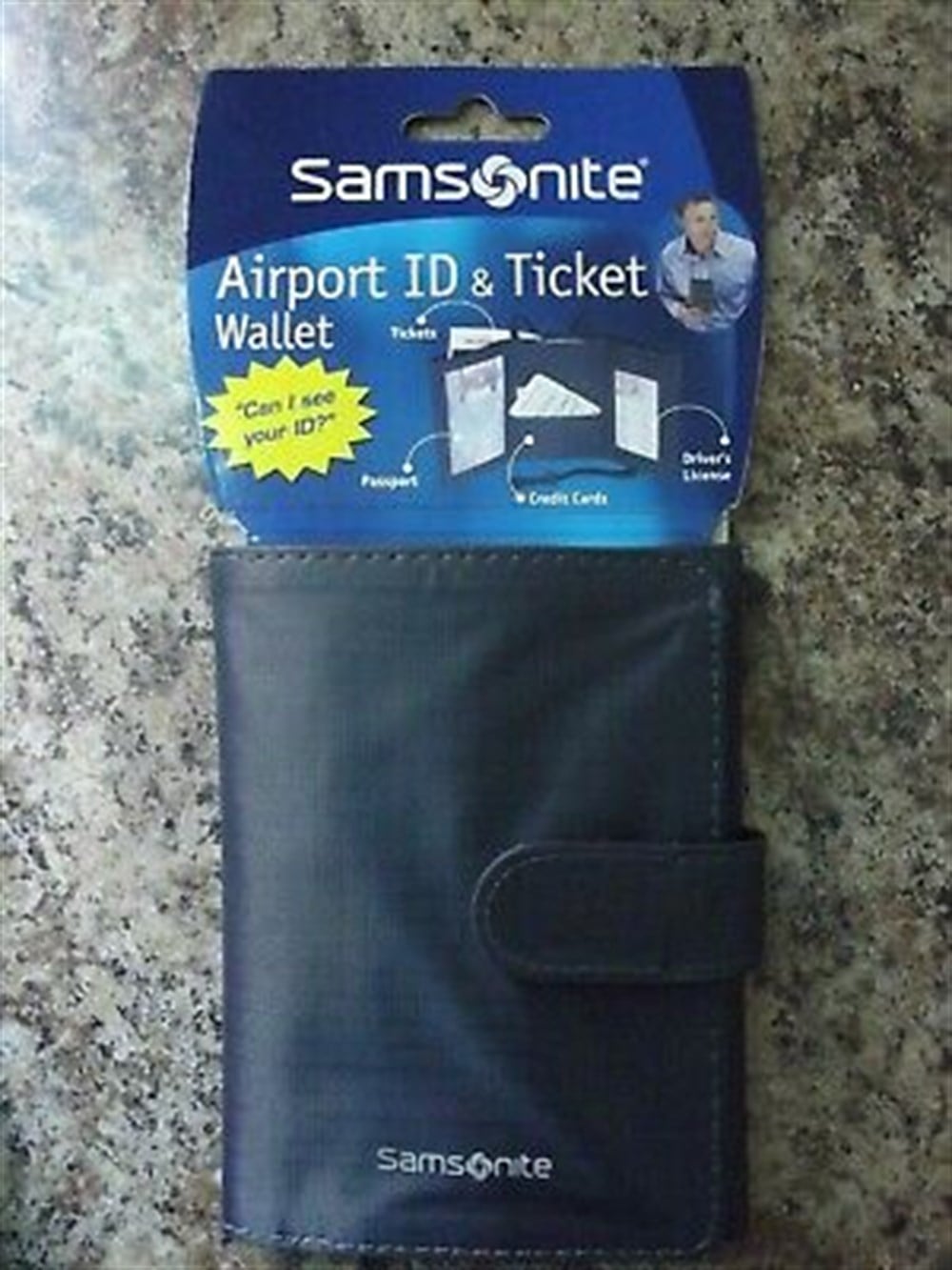 SAMSONITE AIRPORT ID TICKET WALLED D89*96131