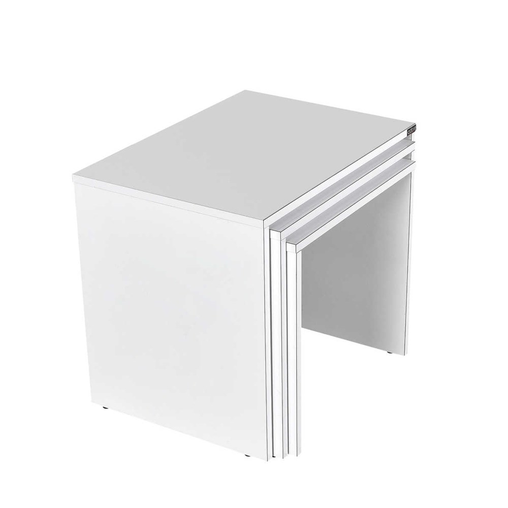SHP-103-PP-1 ADR ZİGON MASA BEYAZ 55X47X40 CM