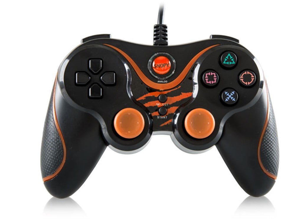 Snopy SG-301 Turuncu USB 1.8m Kablo Joypad