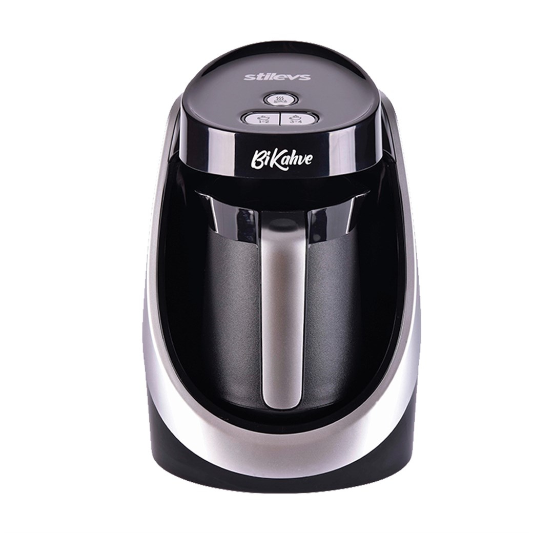 STİLEVS BİKAHVE OTOMATİK TÜRK KAHVESİ MAKİN. SILVER