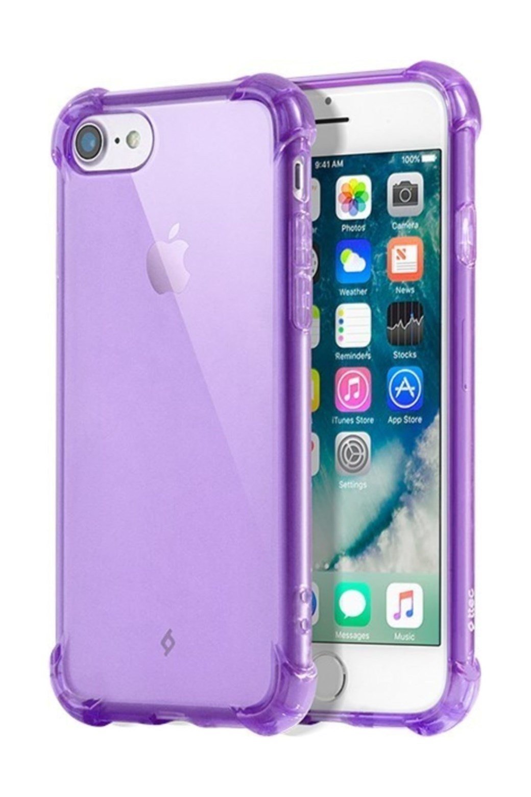 TTEC 2PNS61MR SUPERGUARD KORUMA KAPAĞI İPH.7 MOR