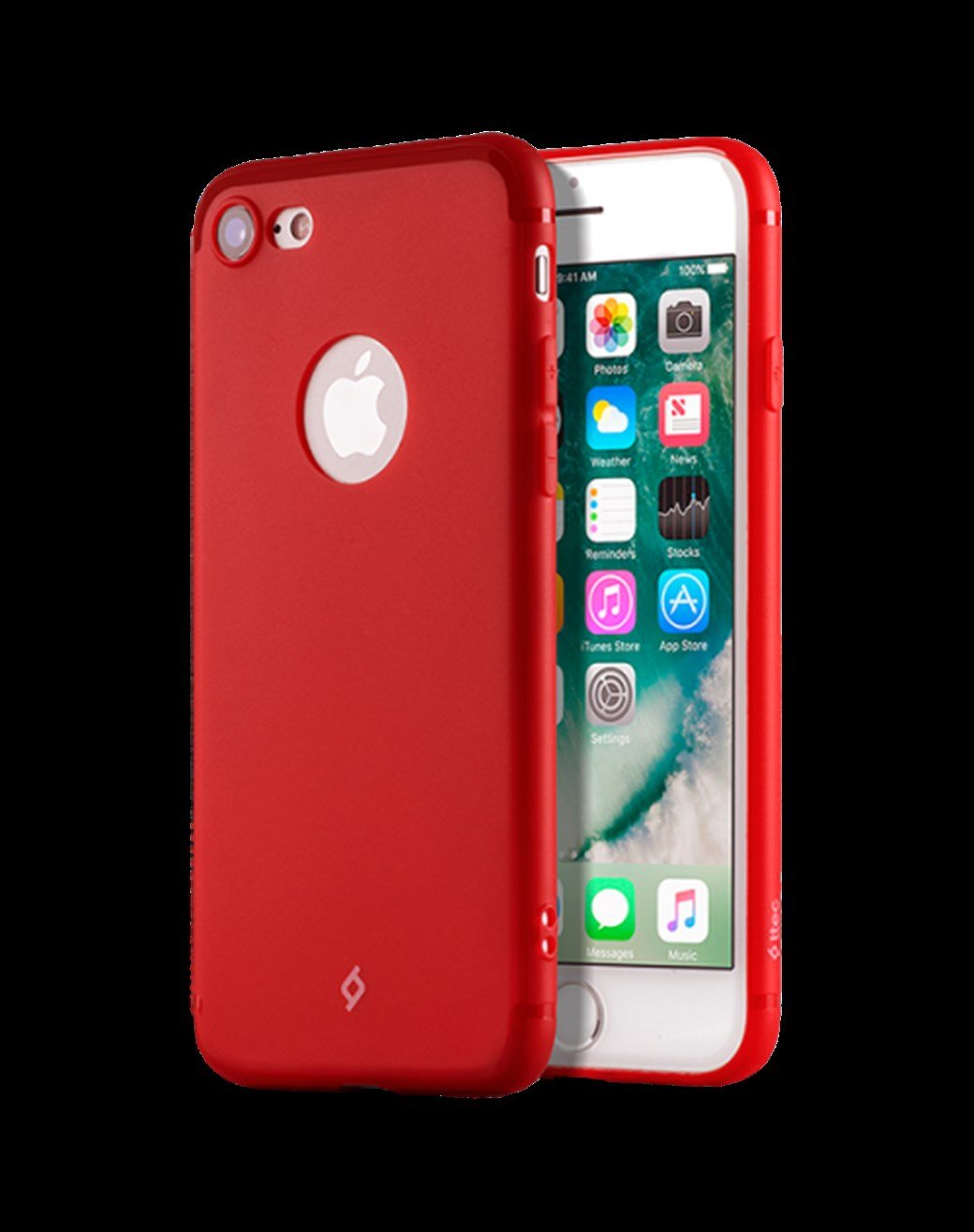 TTEC 2PNS80K AirFlex L Koruma Kılıfı iPh. 7  Kırmı