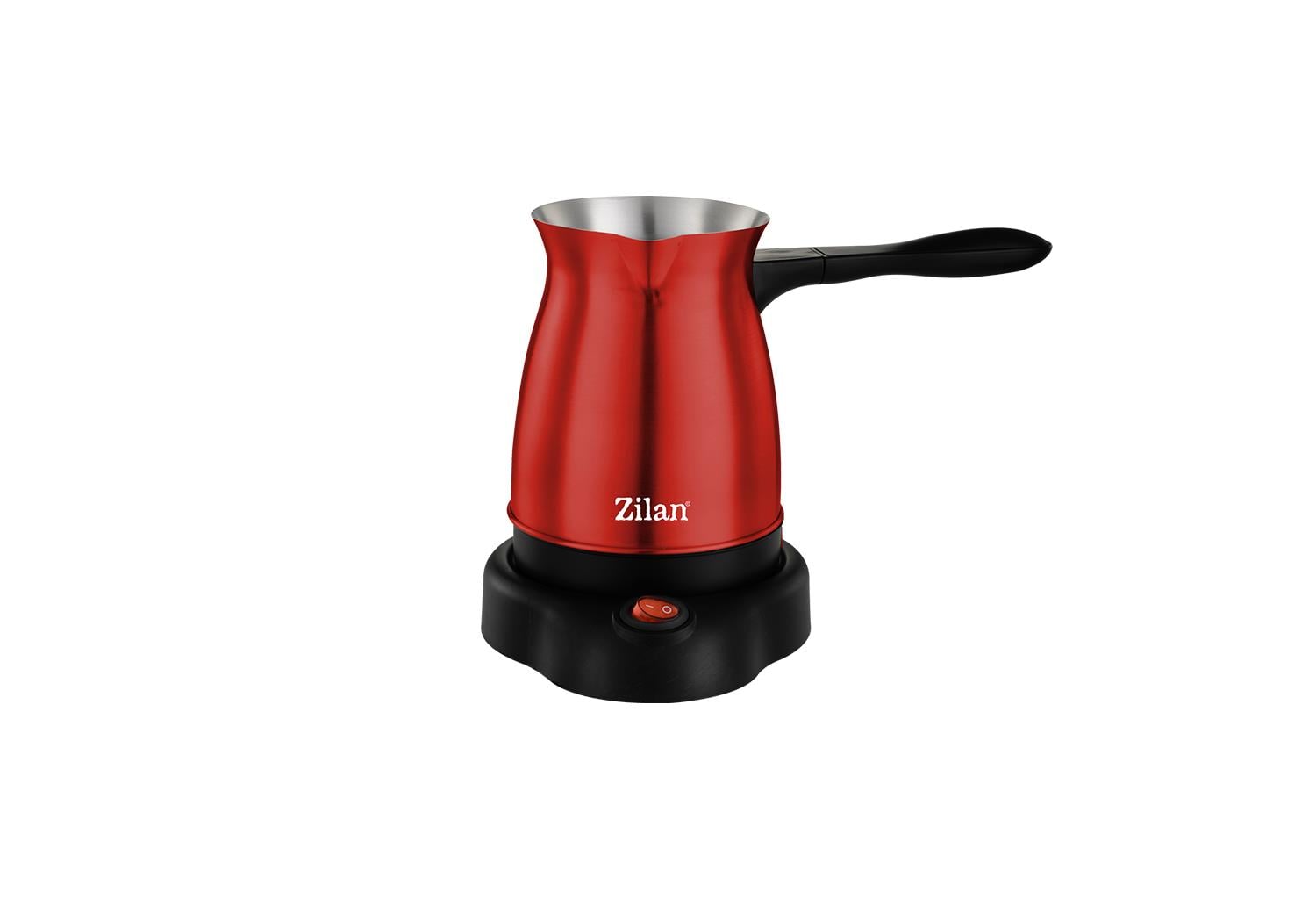 ZİLAN ZLN3627 ÇELİK CEZVE(KIRMIZI)