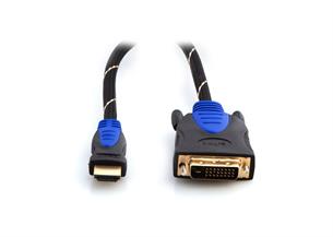 S-link SLX-310 HDMI/DVI 24+1 M 1.5m Altın Uçlu 24K + Kor.Kılıf Kablo