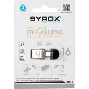SYROX UTC16  16 GB TYPE-C OTG FLASH BELLEK