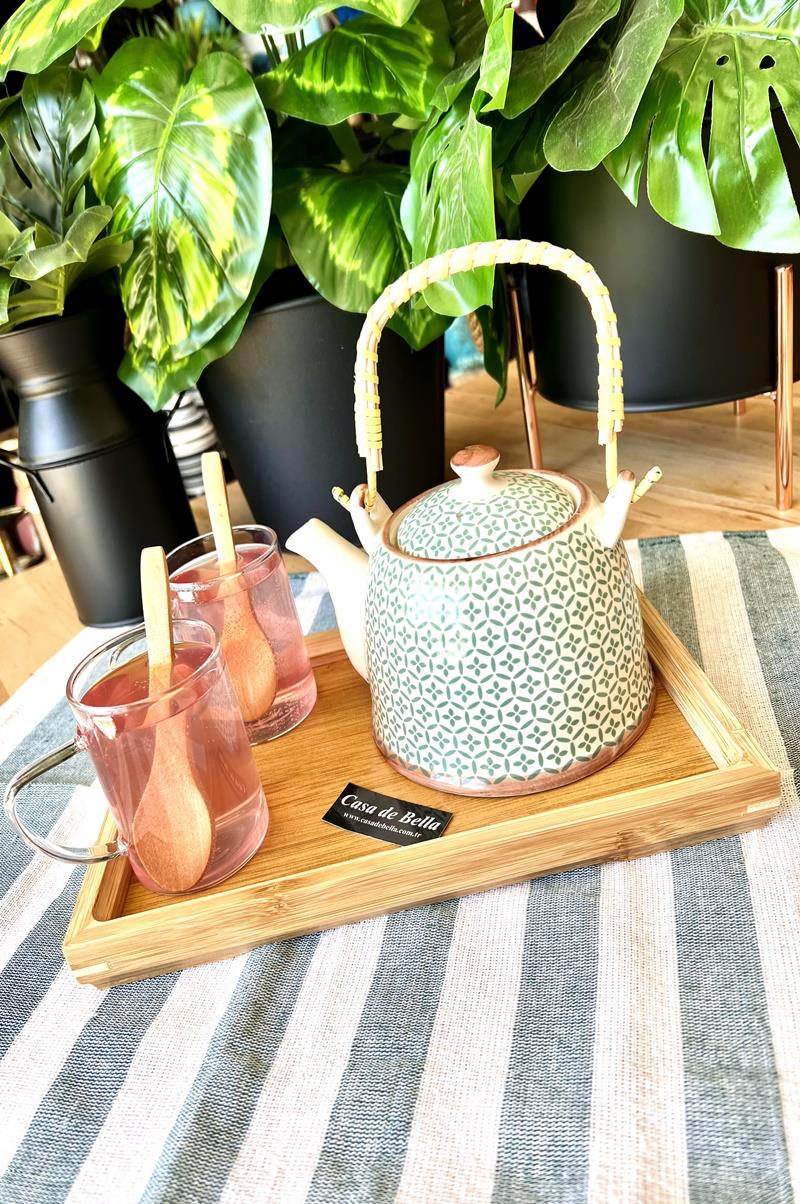 6 parça Demlik seti 