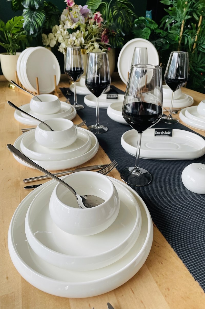 Bianco Perla 23 Parça 6 Kişilik Yemek Takımı