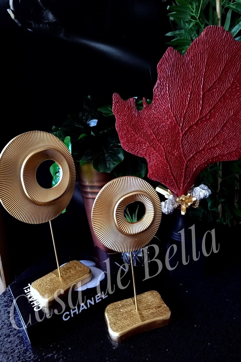  2 li Dekoratif Aksesuar-Gold