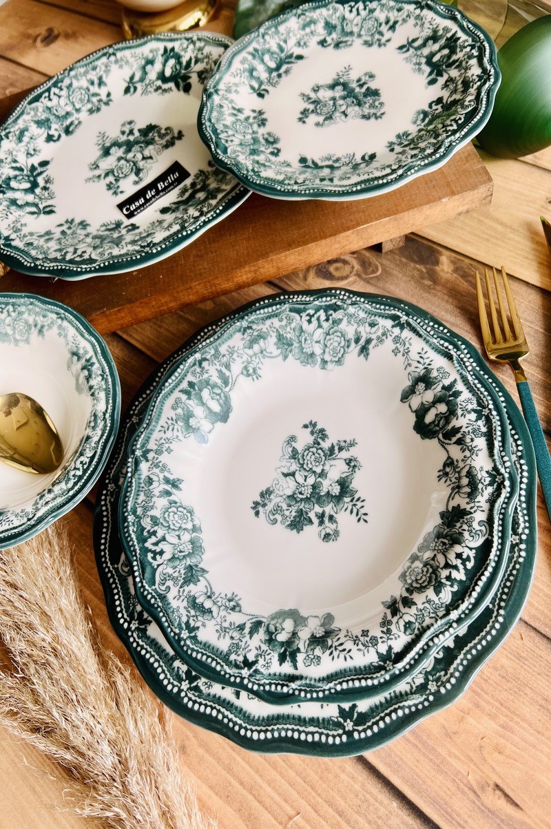 24 Parça 6 Kişilik Porselen Yemek Takımı