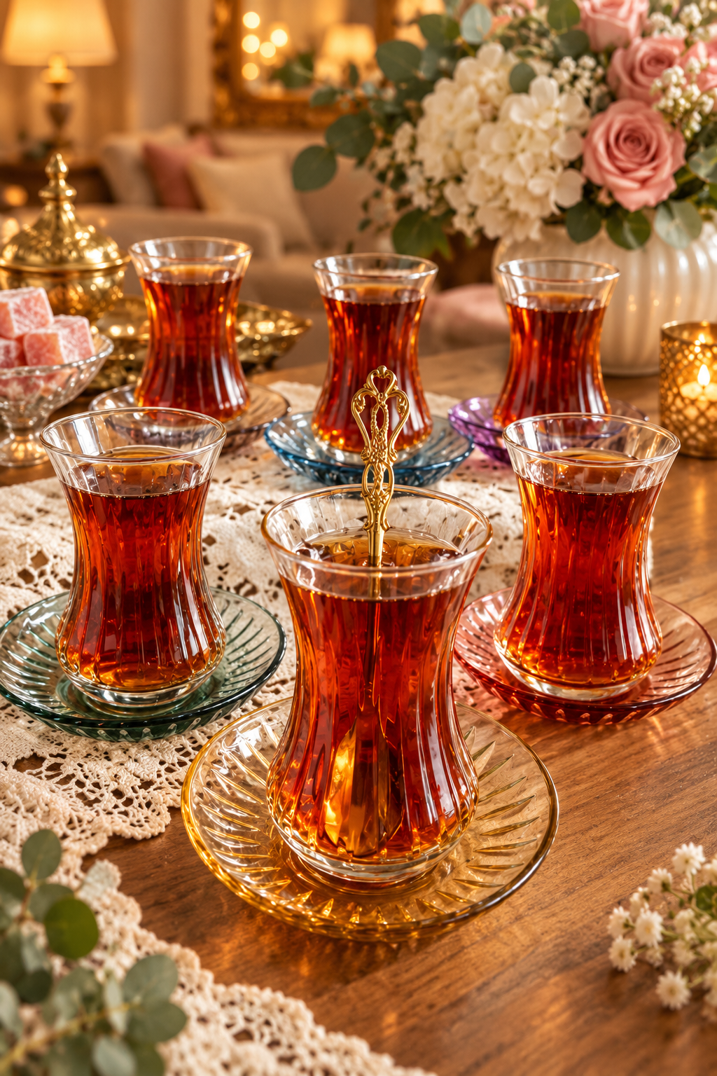 6 Kişilik Çay Seti