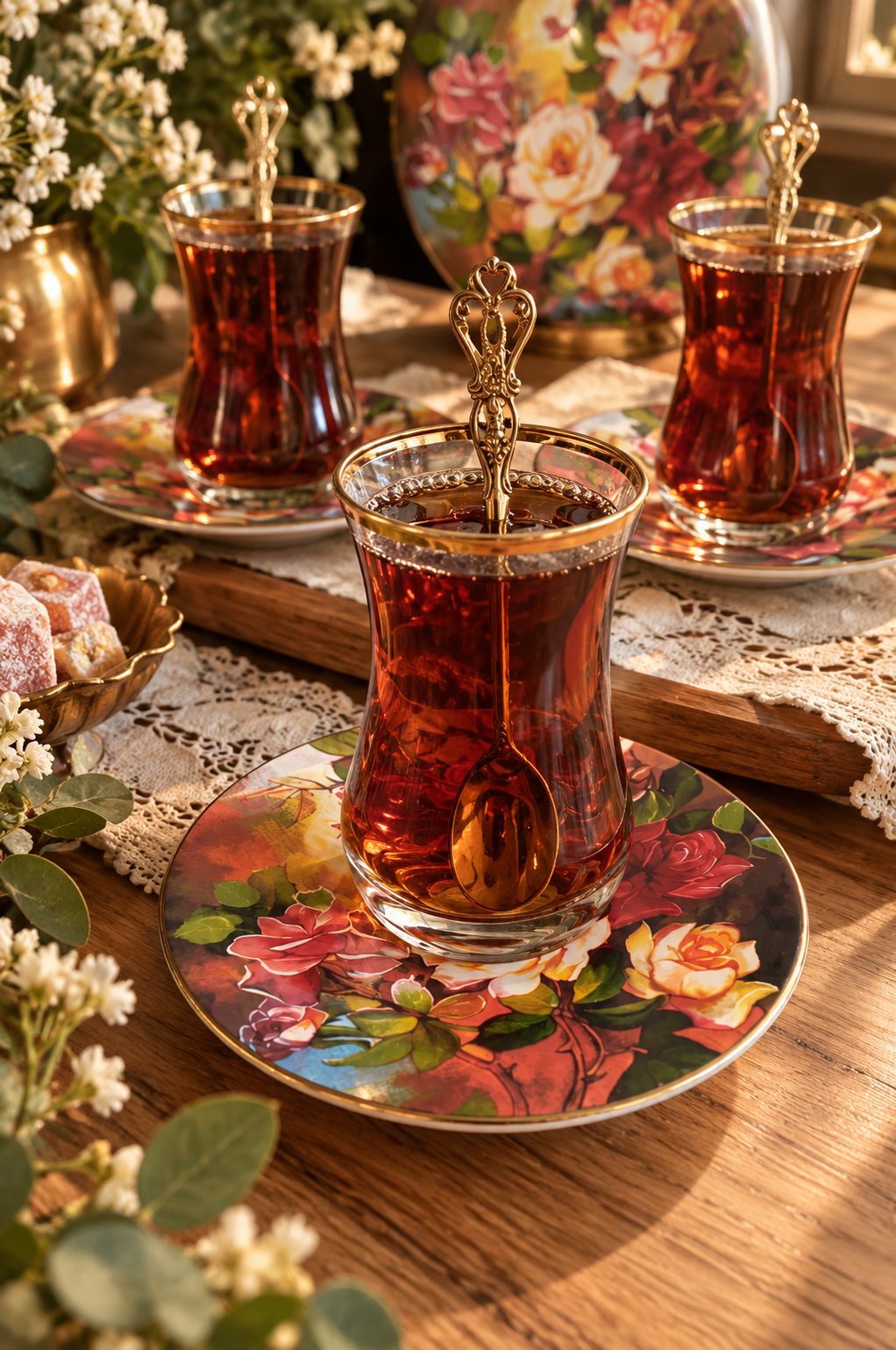 6 Kişilik Çay Seti