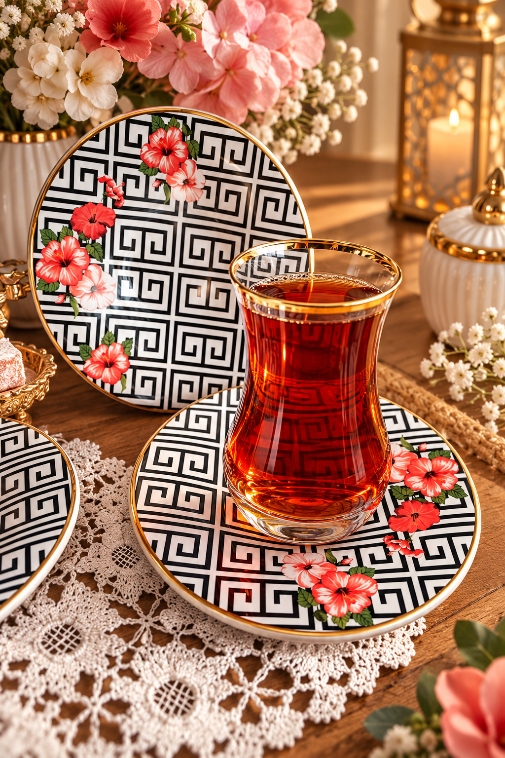 6 Kişilik Çay Seti