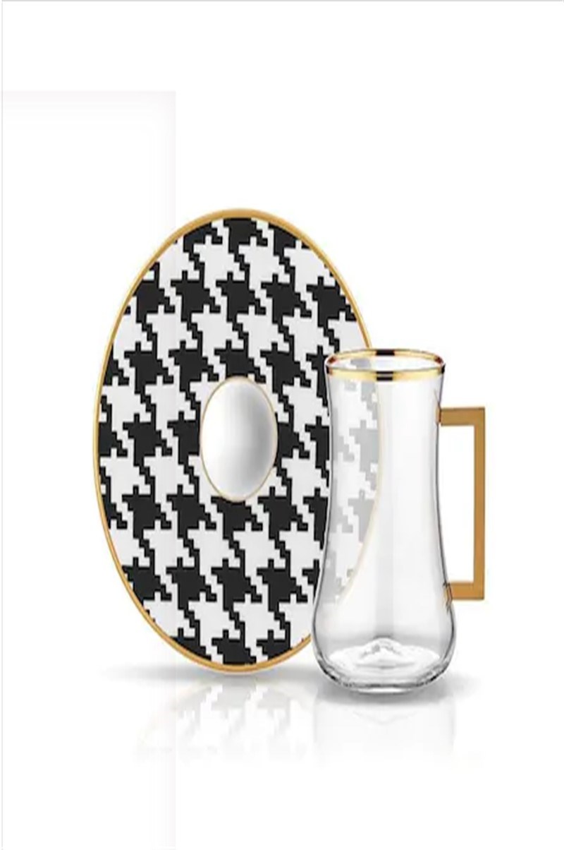 KOLEKSİYON DERVİSH SANDRO KULPLU 6 LI ÇAY SETİ