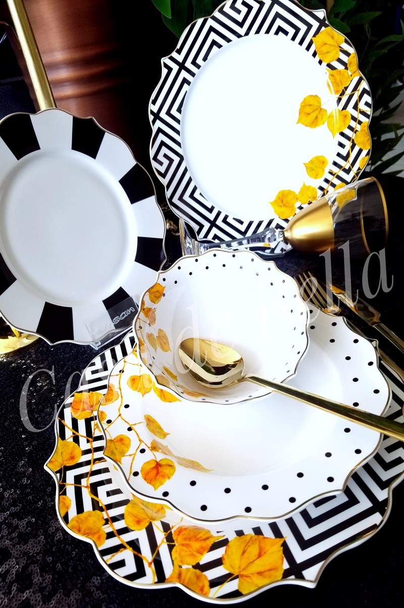 SONBAHAR 24 PARÇA YEMEK TAKIMI