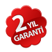 2 yıl garantili