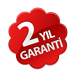 2 yıl garantili