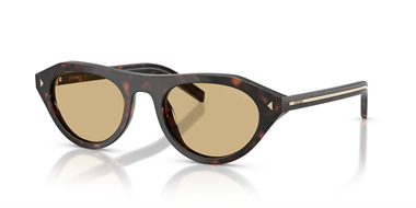 Prada 0PR B15 Kaplumbağa Kabuğu Rengi 17N-70R Açık Kahverengi Lens 51-21 Kadın Güneş Gözlüğü
