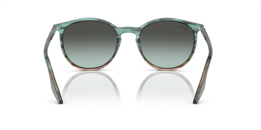 Ray-Ban Çizgili Mavi ve Yeşil 0RB 2204 1394/GK 51
