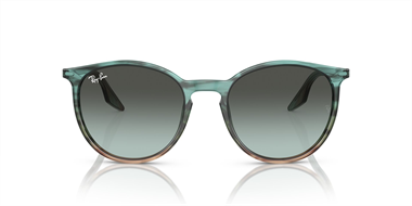 Ray-Ban Çizgili Mavi ve Yeşil 0RB 2204 1394/GK 51