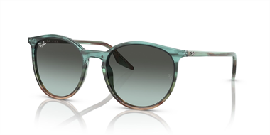 Ray-Ban Çizgili Mavi ve Yeşil 0RB 2204 1394/GK 51