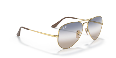 Ray-Ban 0RB 3689 Aviator Metal II 001/GD 58