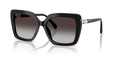Swarovski SW 6049 10018G 57 Women Sunglasses