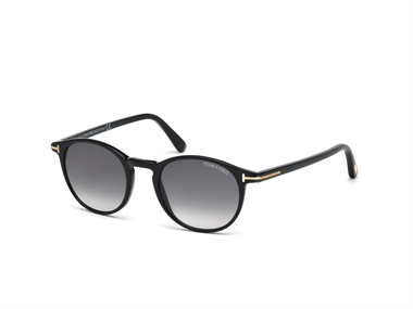 Tom Ford TF 0539 01B 48 Unisex Güneş Gözlüğü