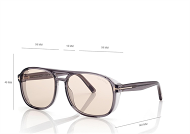 Tom Ford TF 1022 Rosco Photocromic 20E 58