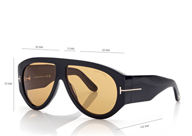 Tom Ford TF 1044 Bronson 01E 60 Unisex Güneş Gözlüğü