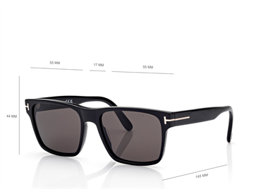 Tom Ford TF 1205 Calder 01A 55 Erkek Güneş Gözlüğü