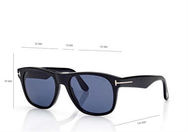Tom Ford TF 1284 Marlon-02 01V 55 Erkek Güneş Gözlüğü