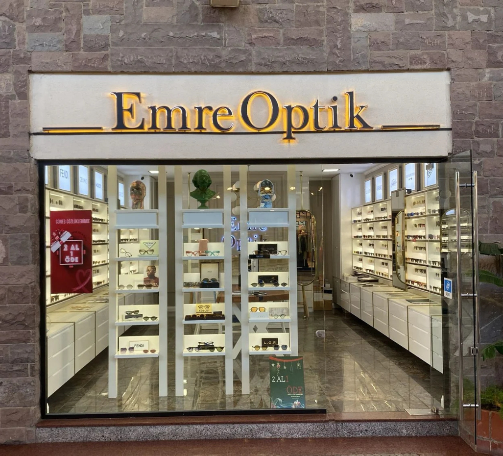 Exterior view of Emre Optik Bodrum Milta Marina store