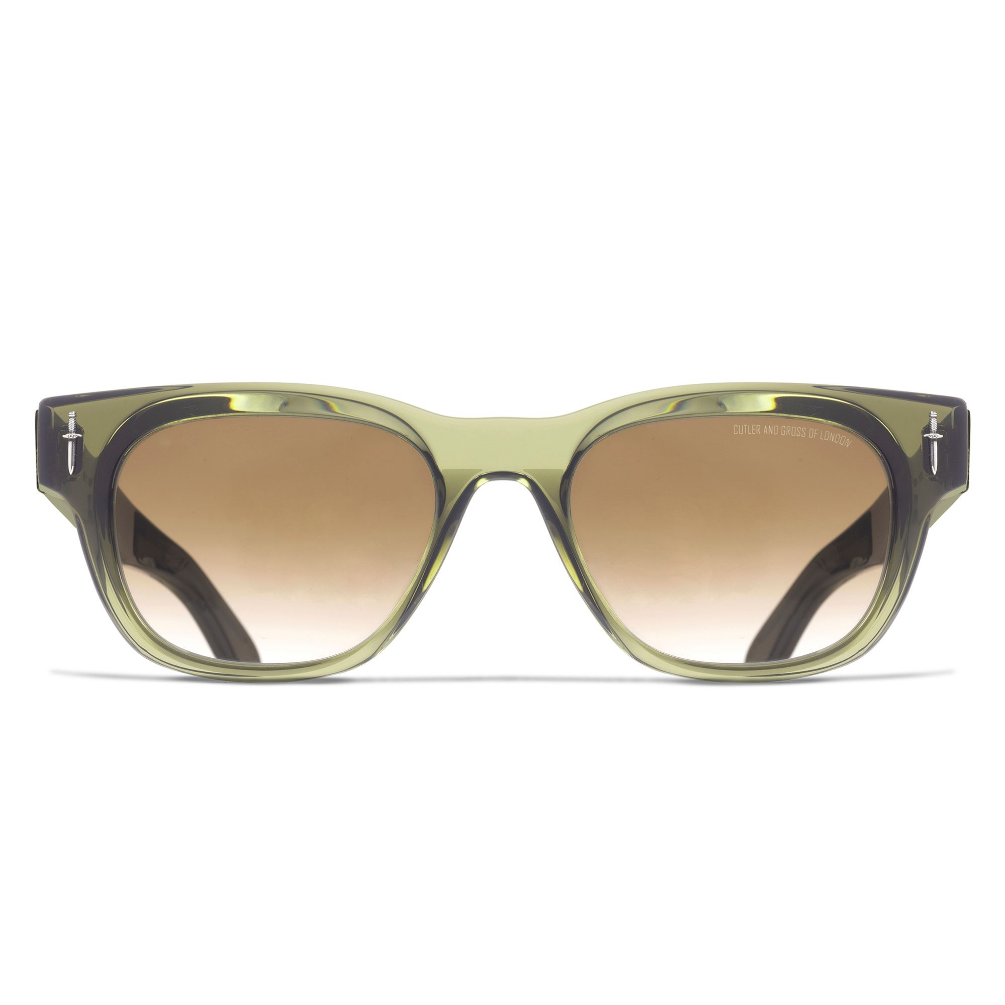 Cutler and Gross 003 04 53 yeşil çerçeve güneş gözlüğü