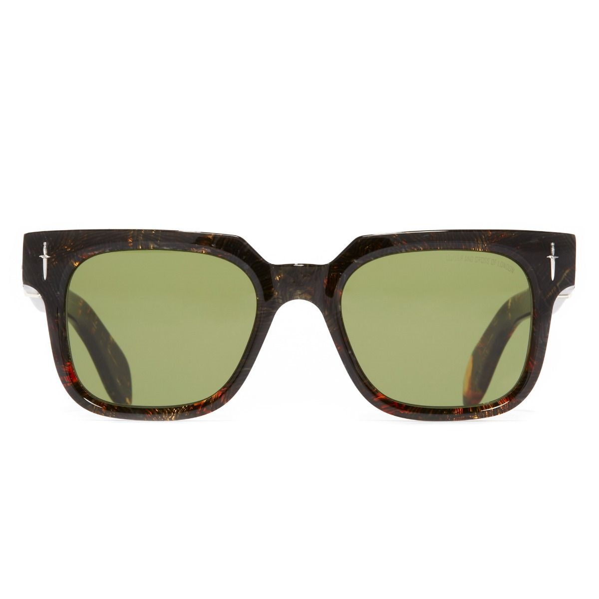 Cutler and Gross 007 02 52 çok renkli çerçeve güneş gözlüğü