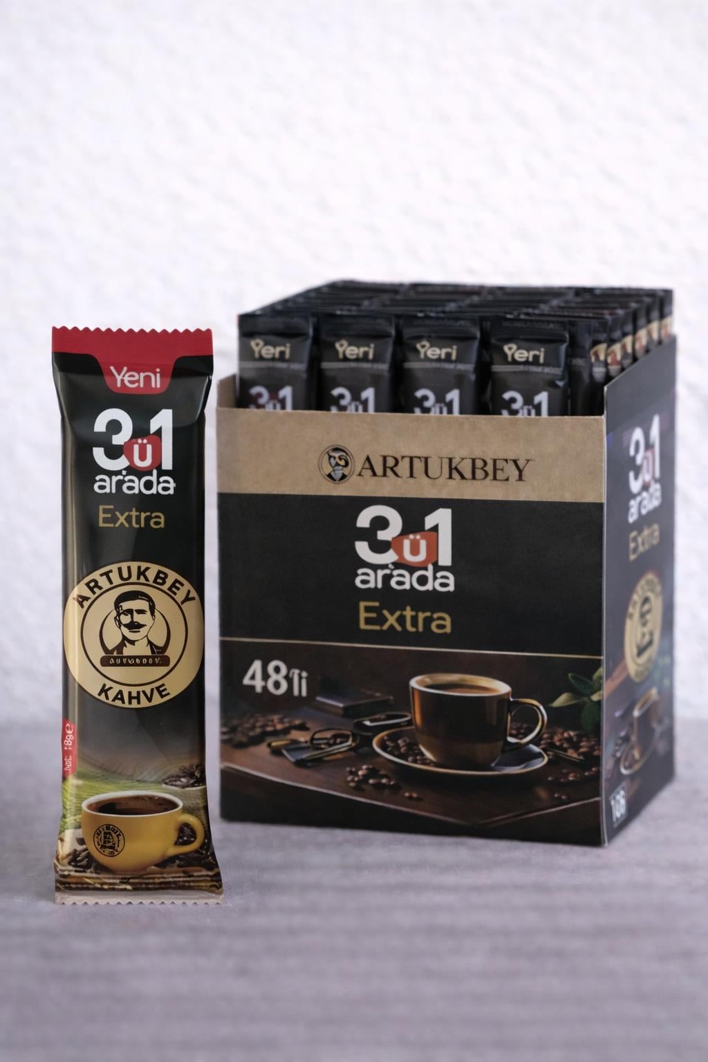 3'ü 1 Arada Extra Kahve ( 48 adet*18 gr )