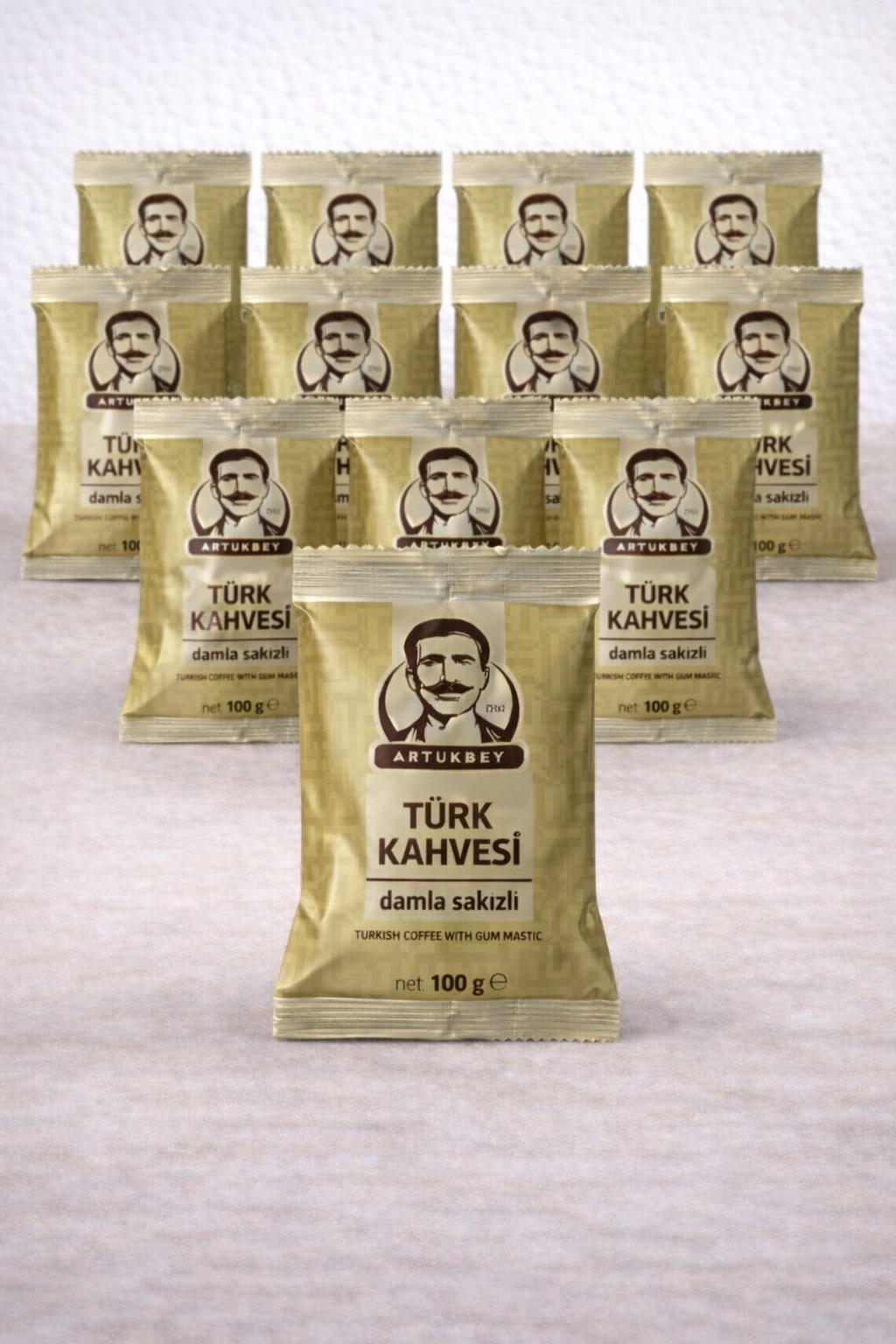 Damla Sakızlı Türk Kahvesi Seti 100gr(12li)