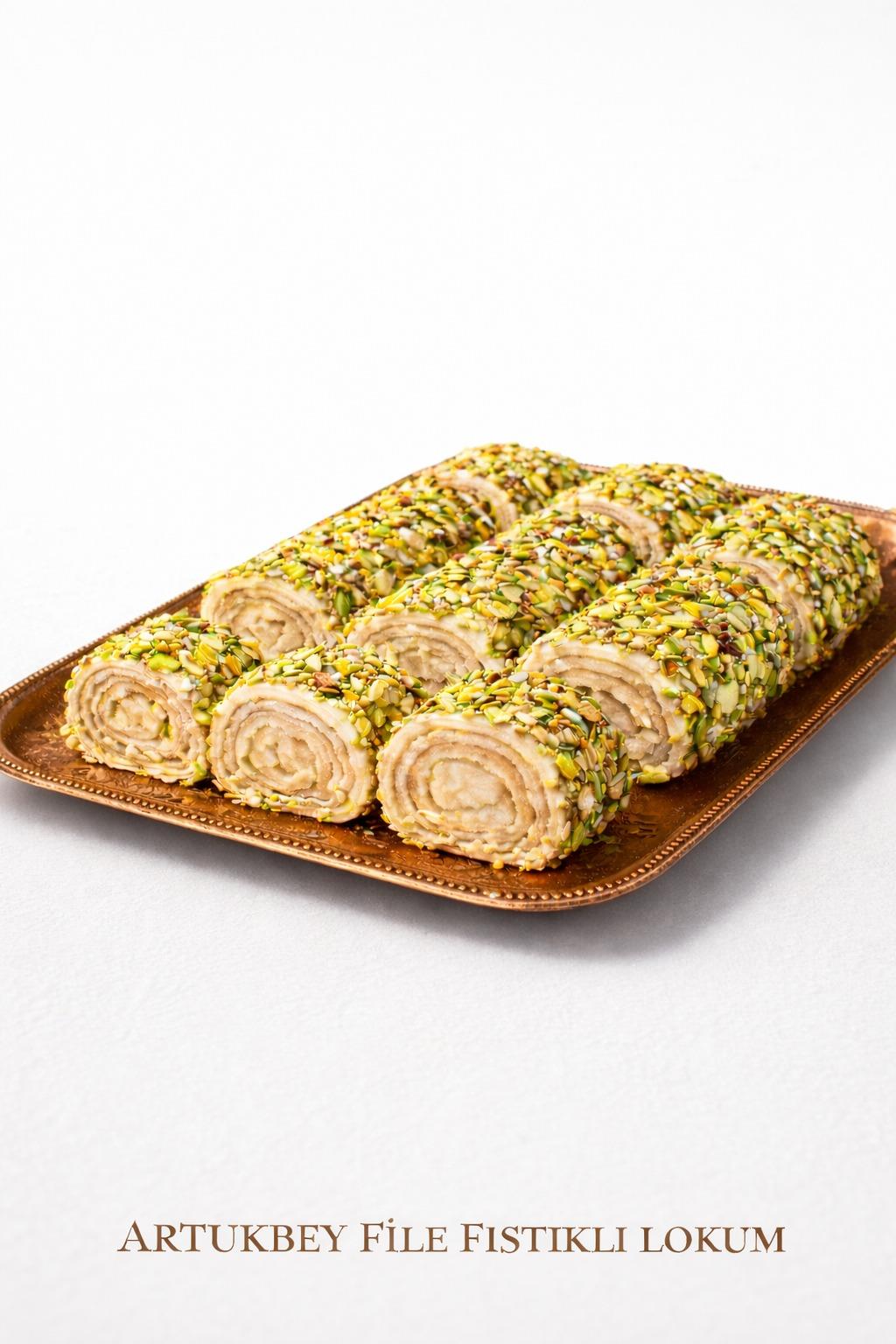 File Fıstıklı Çikolatalı Lokum 250 Gr