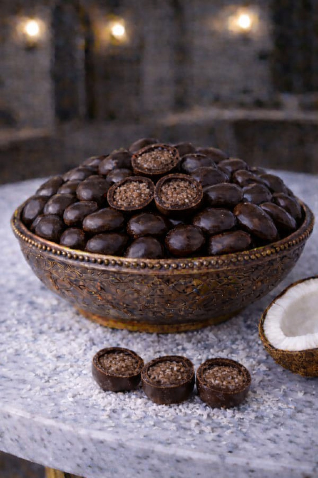 Hindistan Cevizli Draje 500 Gr