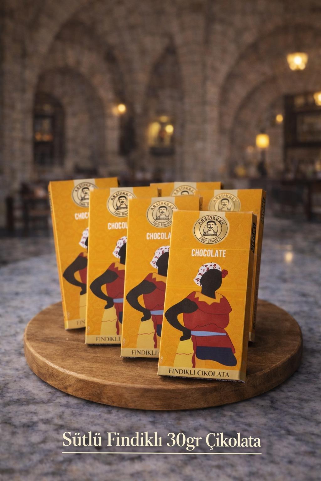 Sütlü Fındıklı Tablet Çikolata 30gr