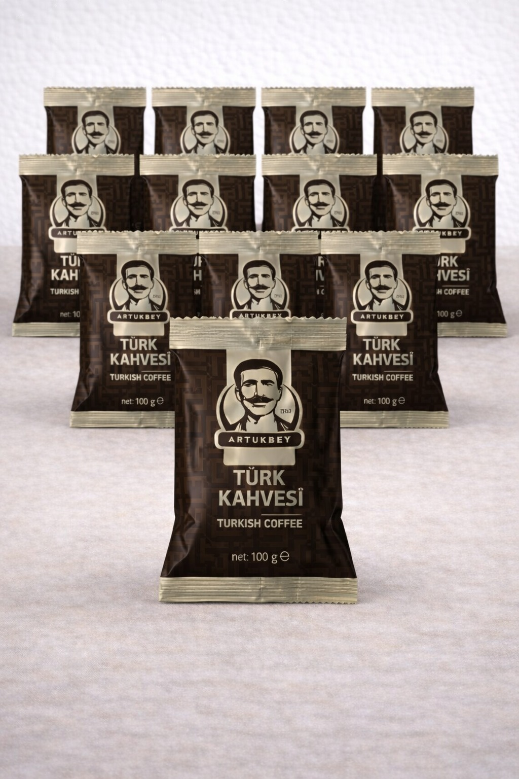 Türk Kahvesi Seti 100 gr (12'li) 
